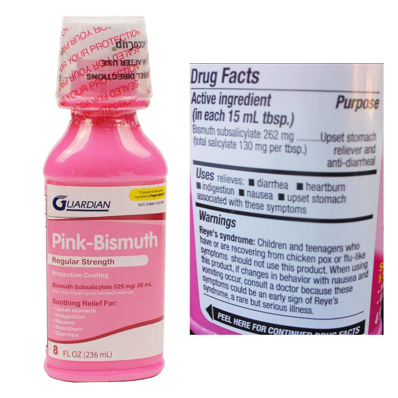 Pink Bismuth Liquid 