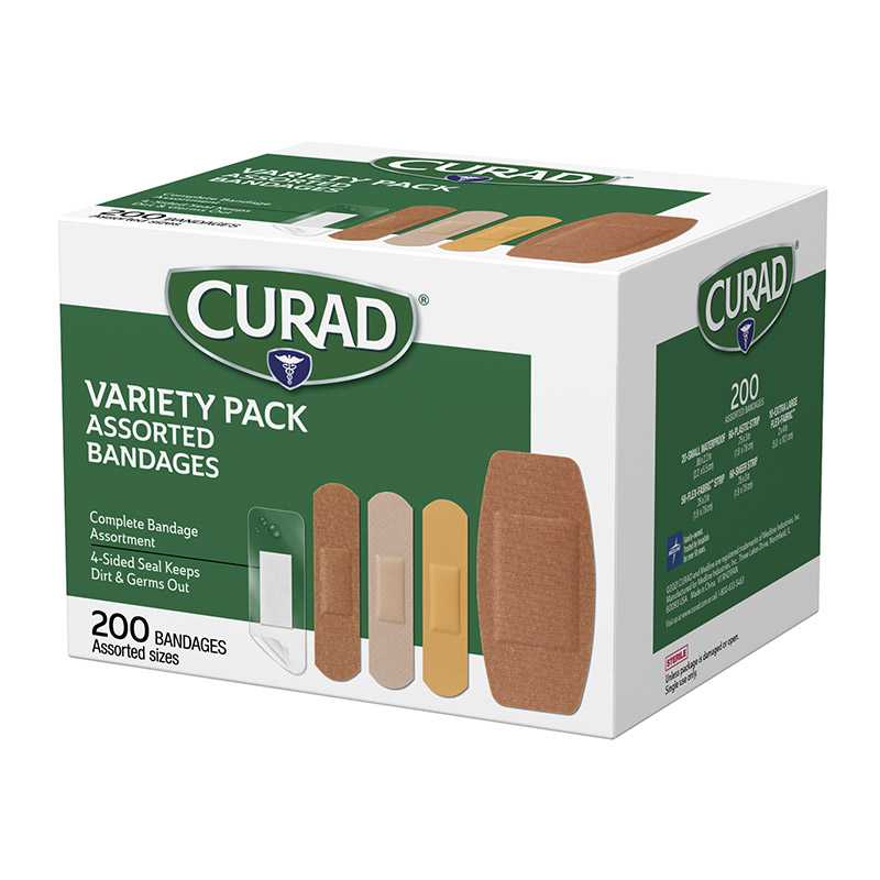 Curad® Variety Pack Assorted Bandages 