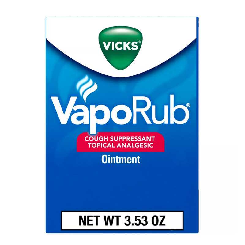 Vicks® VapoRub Cough Suppressant Ointment 