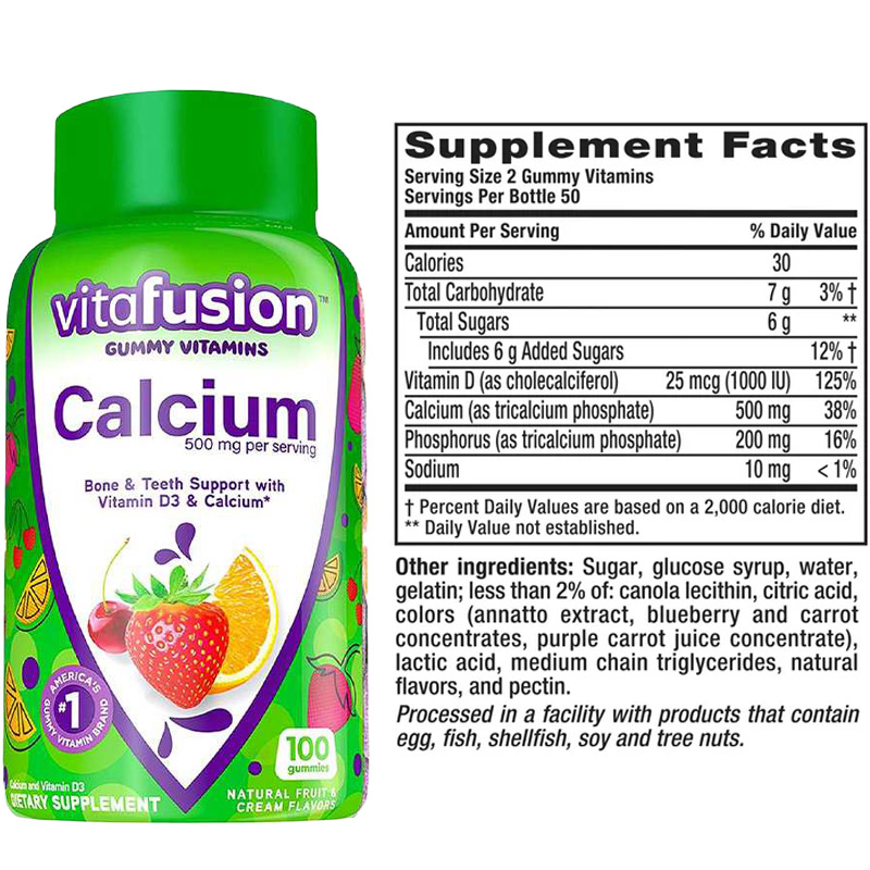 Vitafusion® Calcium Gummies 
