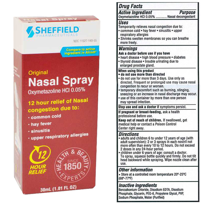 Nasal 12-Hr Decongestant Spray 
