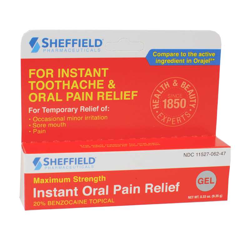 Oral Pain Relief Gel 