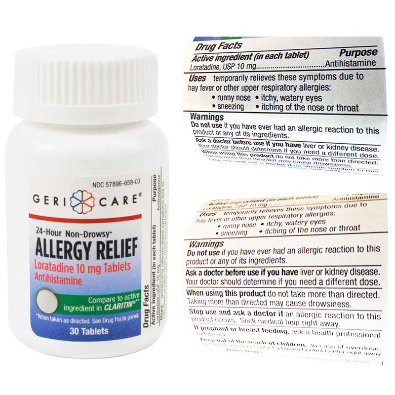 Loratadine Allergy Relief Tablets