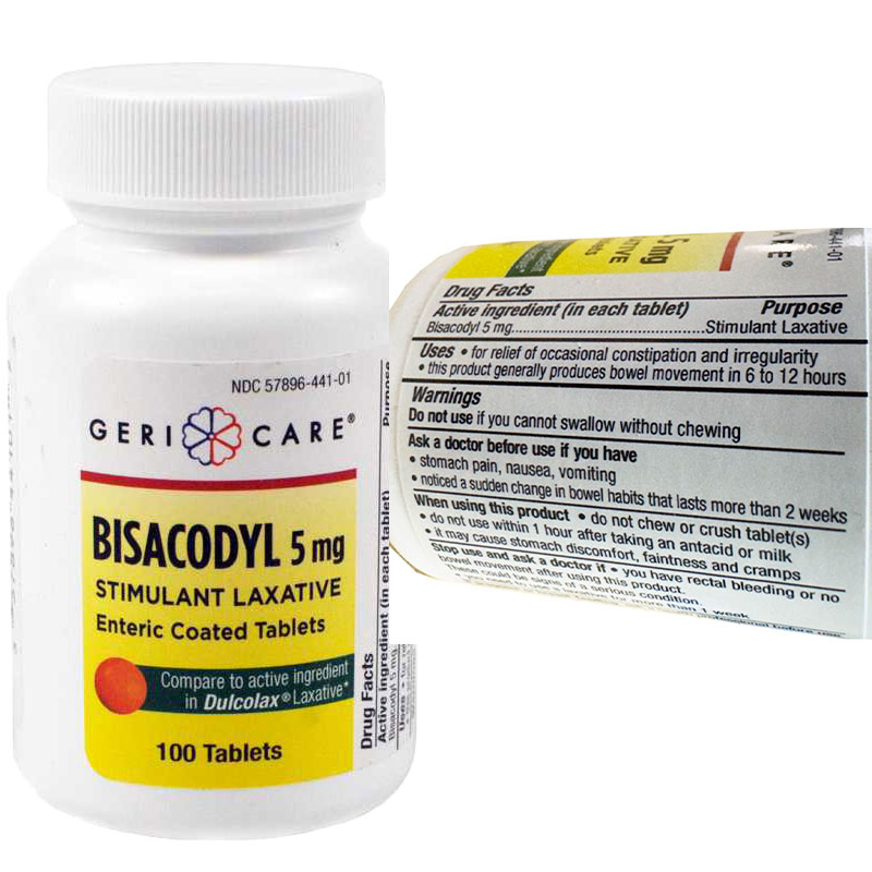 Bisacodyl E.C. 5mg 