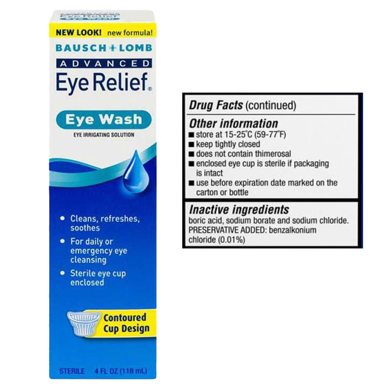 Eye Wash Saline Solution 