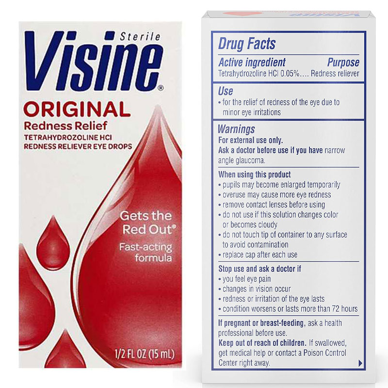 Visine® Redness Relief Drops