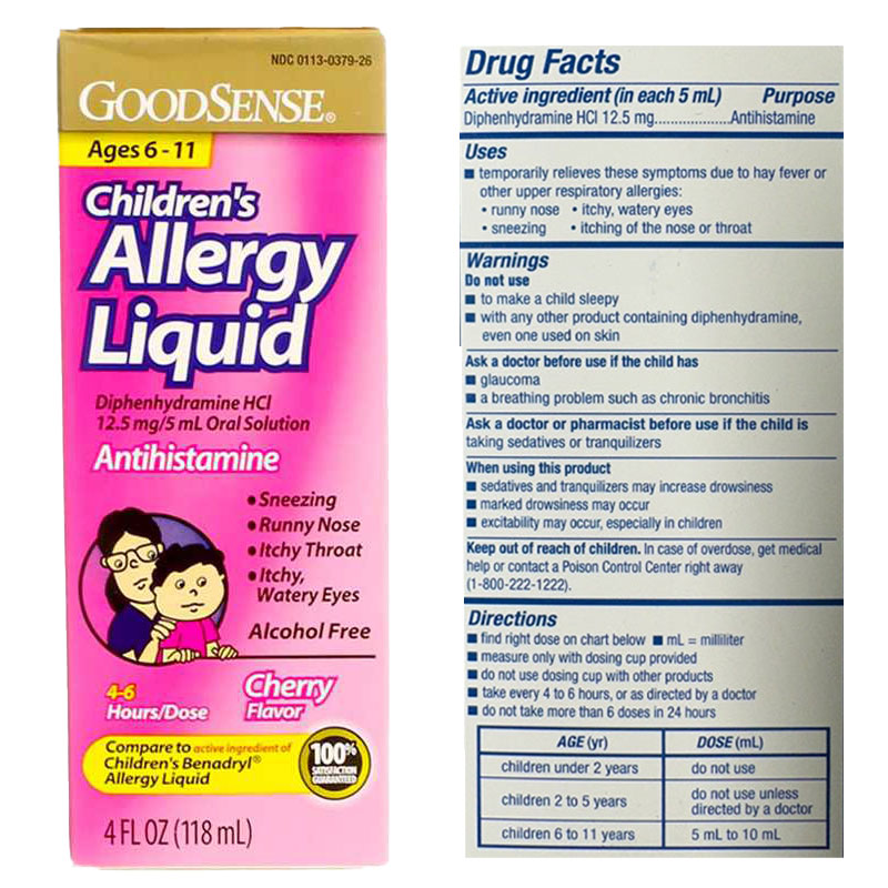 Children's Allergy Liquid 