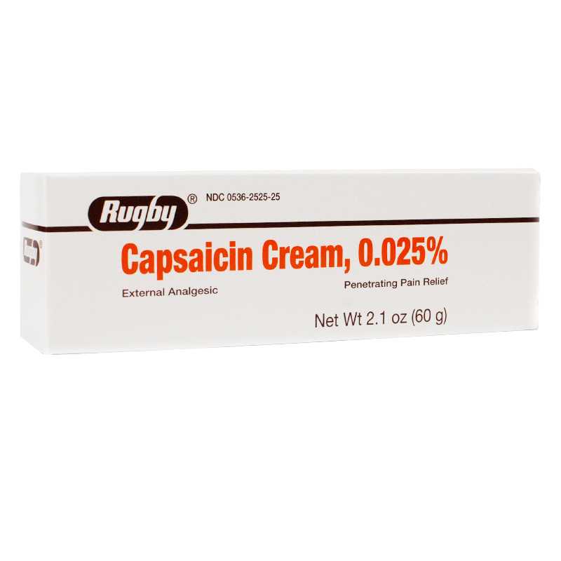 Capsaicin (Pain Relief Cream)