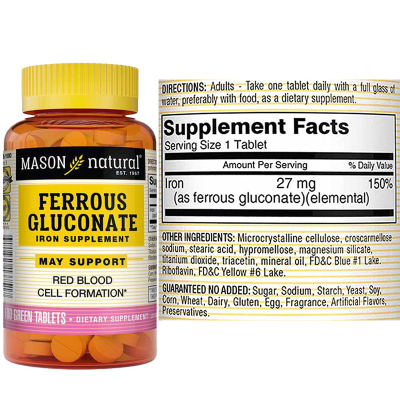 Ferrous Gluconate Iron Supplement 