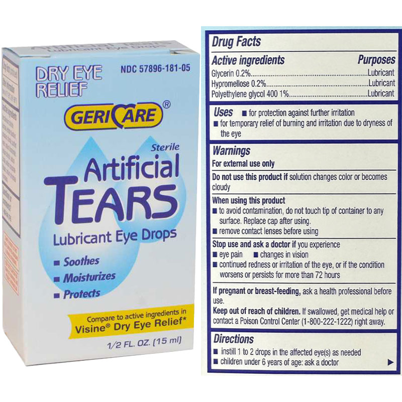Artificial Tears Drops 