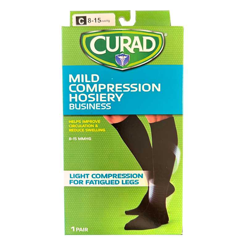 Compression Knee High Socks, Men's, Medium 