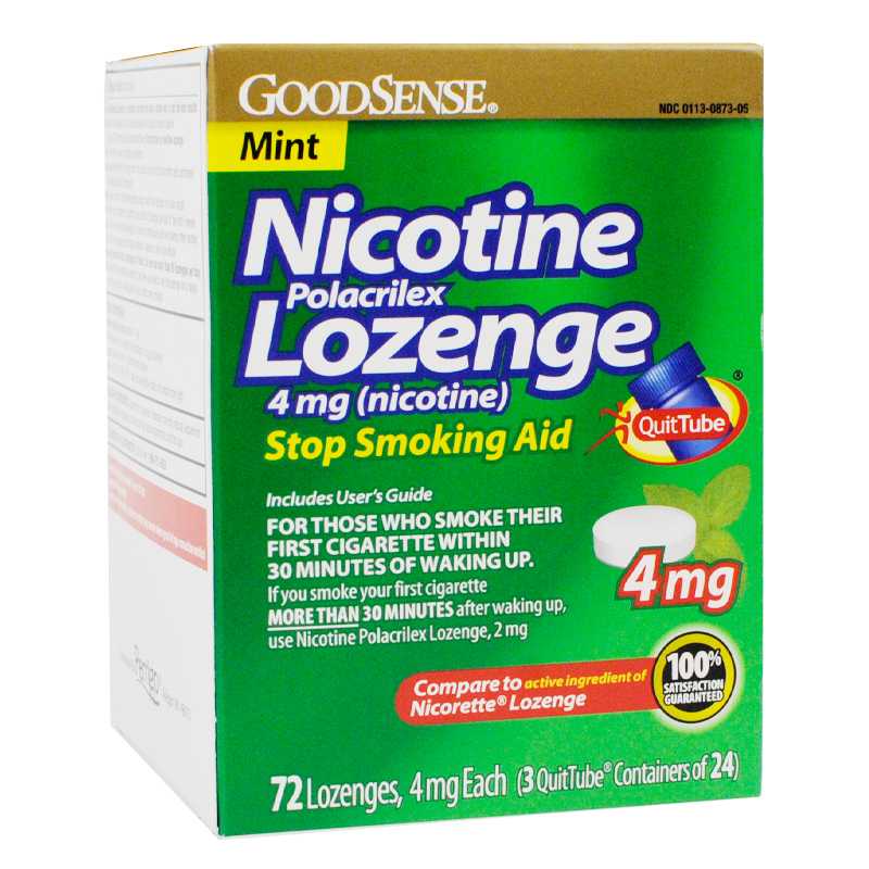 Nicotine Lozenges