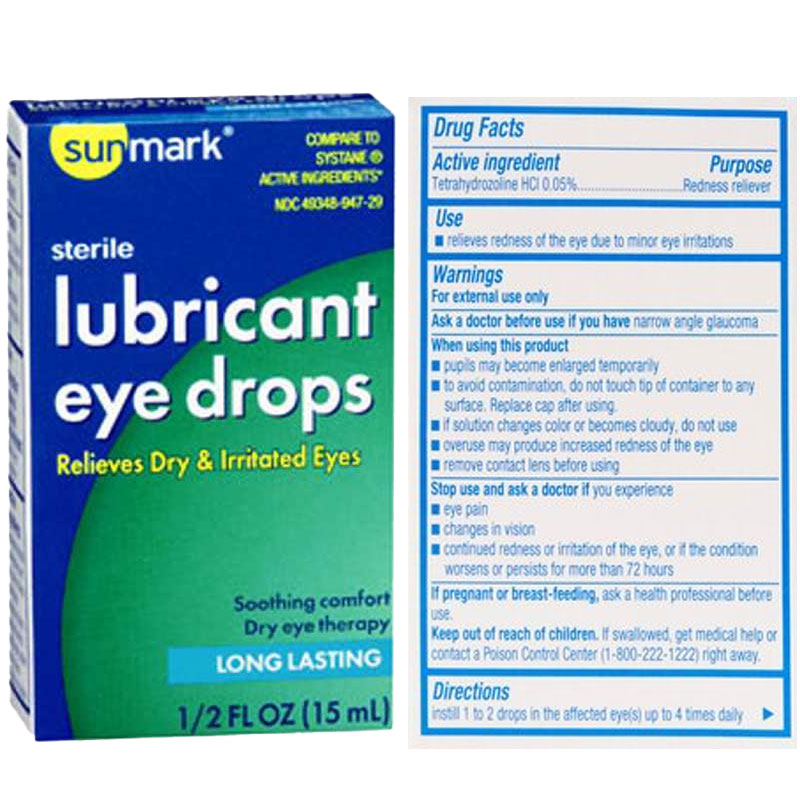Lubricating Eye Drops 