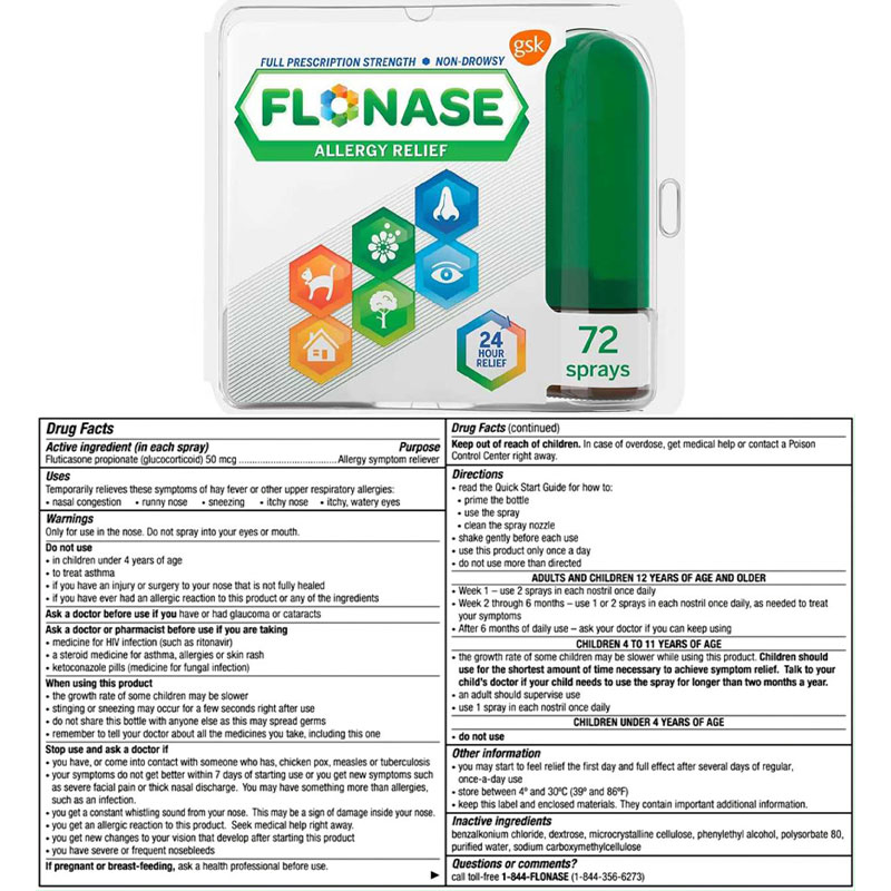 Flonase® 24-Hr Allergy Relief Spray 