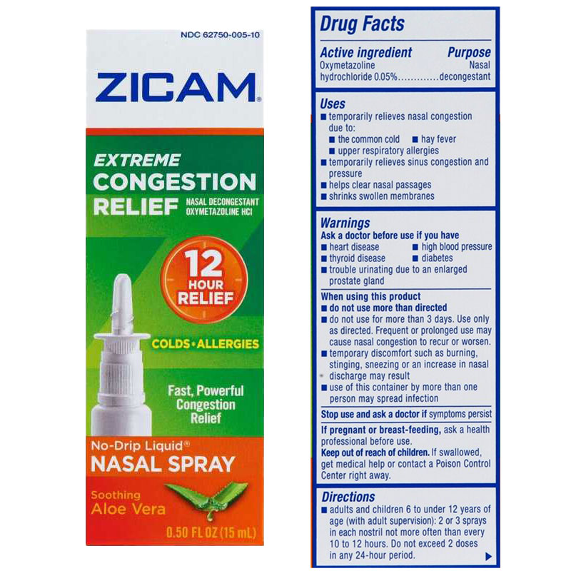Zicam® No Drip Sinus Nasal Spray