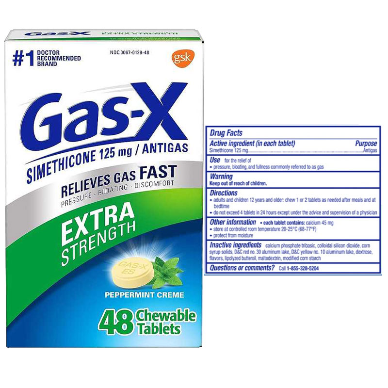 Gas-X® Chewable Tabs, Extra Strength