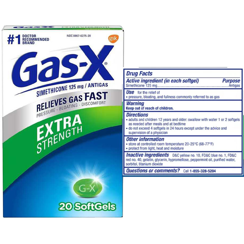 Gas-X® Softgels, Extra Strength