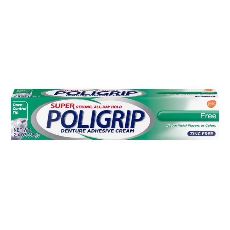 Poligrip® Denture Adhesive Cream